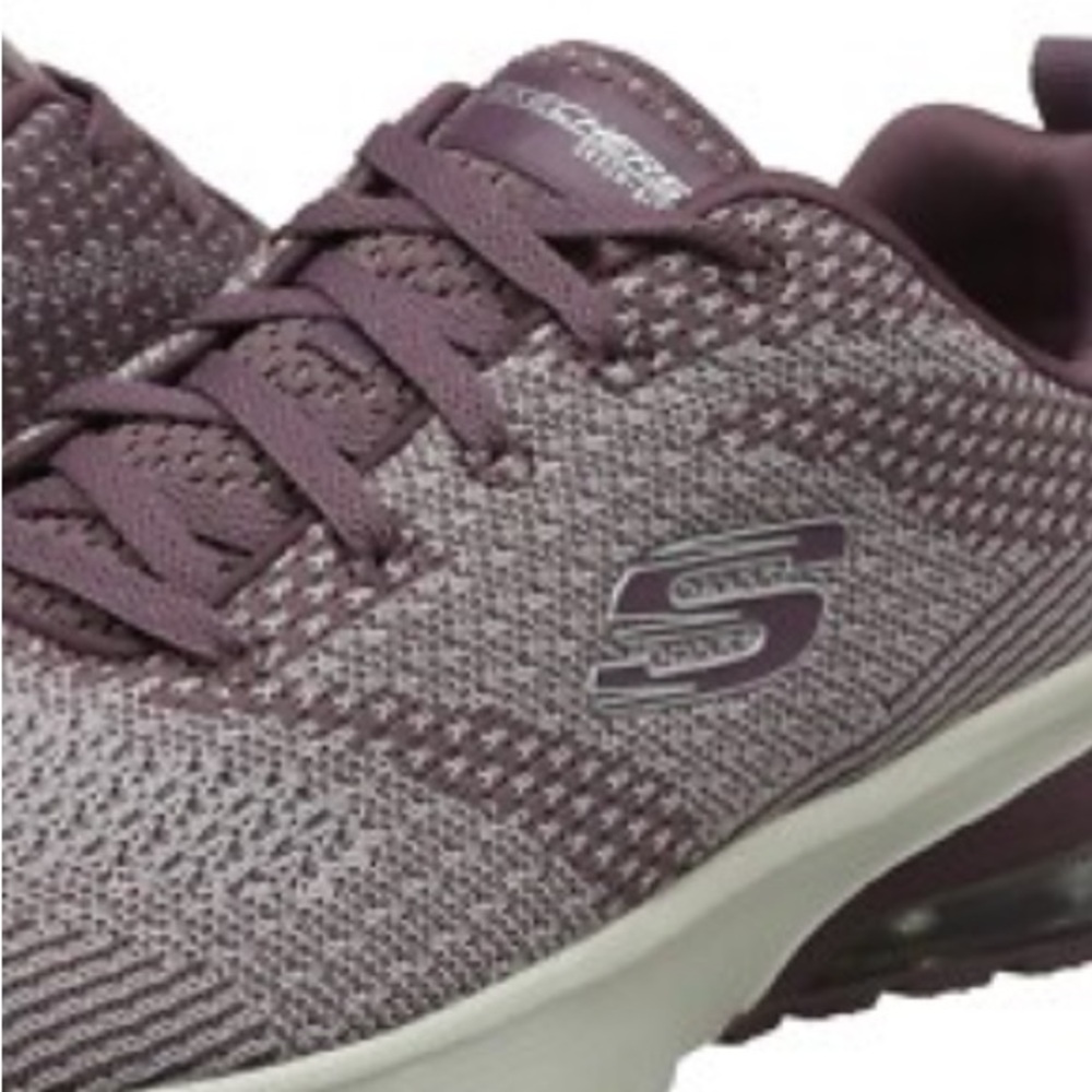Skechers Women's Knit Purple Sneakers